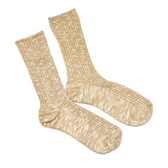 Socks on white background 