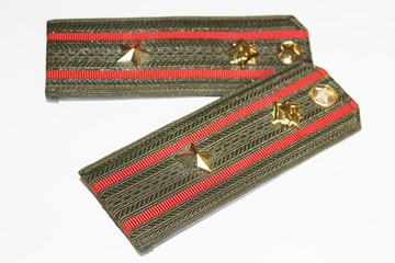 Epaulettes officer of the Russian army