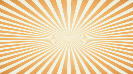 Sunlight Abstract gradient ray burst background Comic graphic with radial stripe pattern