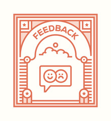 FEEDBACK ICON CONCEPT