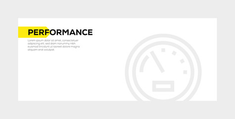 PERFORMANCE BANNER CONCEPT