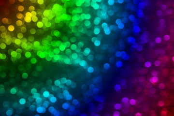 beautiful colorful background with sparkles and bokeh