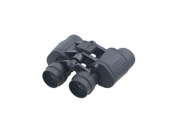 Binoculars isolated on white background	