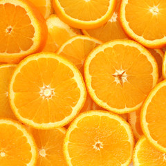heap of orange slices