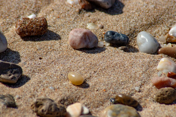 rocks on the beach