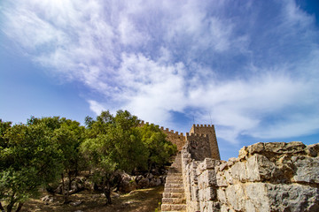 castle of Sesimbra, detail