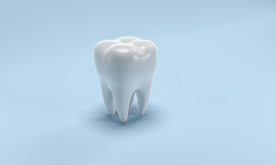 tooth, 3d illustration