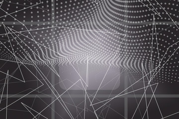 Fototapeta premium abstract, blue, pattern, design, illustration, wallpaper, texture, wave, technology, digital, graphic, backdrop, light, lines, curve, art, futuristic, halftone, backgrounds, green, white, space