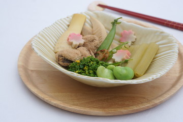 春野菜の炊き合わせ