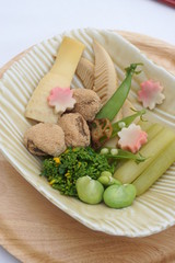 春野菜の炊き合わせ
