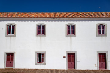  detail of a old house