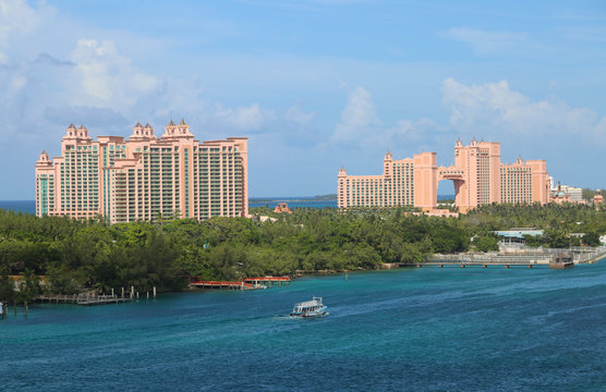 Atlantis Resort on Paradise island in the island of Nassau, in the heart of the Caribbean sea