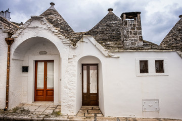Antique italian house Trulli, Alberobello, Puglia - Italy