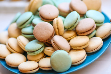 delicious sweets on candybar