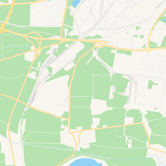 Salzgitter, Germany printable map