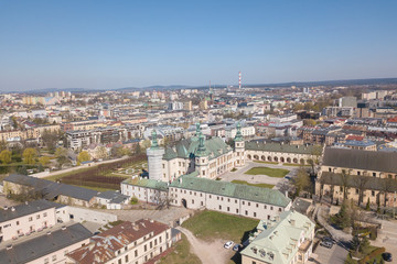 Fototapeta na wymiar Poland, panorama of Kielce