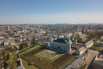 Poland, panorama of Kielce
