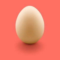 Happy Easter egg postcard