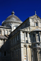 Fototapeta na wymiar Catholic cathedral in the city of Pisa