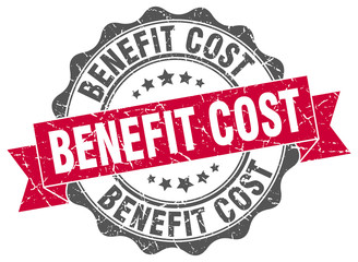 benefit cost stamp. sign. seal