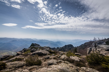 Vue sur Le Caroux - Hérault - Occitanie