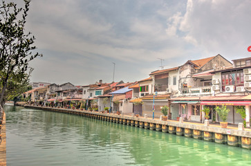 Fototapeta na wymiar Malacca historical center, Malaysia
