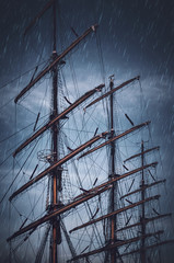 The Sails of Pirate Ship