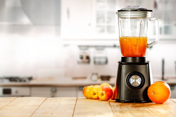 Bender in kitchen and free space for your decoration. 