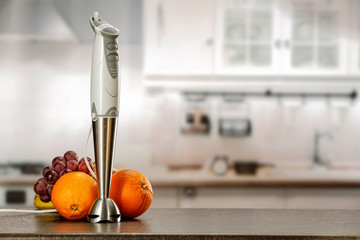 Bender in kitchen and free space for your decoration. 