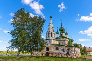 Fototapeta na wymiar The Church Of St John The Baptist in Uglich, Russia.