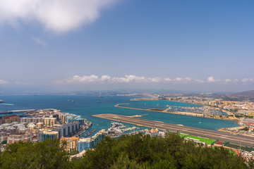 Fototapeta na wymiar view of Gibraltar