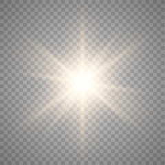 Gold glow light © YULIIA