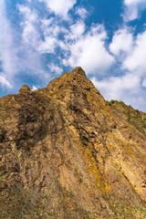 Bergmassiv Rotenfels Bad Münster am Stein-Ebernburg bei Bad Kreuznach, Rheinland-Pfalz, Deutschland