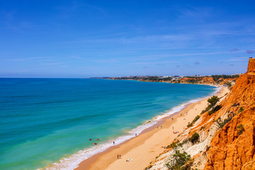 Fototapeta na wymiar Falésia beach Albufeira Portugal