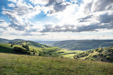 landscape scenery in Breisgau Germany