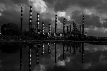 Refinery in Porto, Portugal
