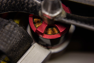 propeller motor on the drone