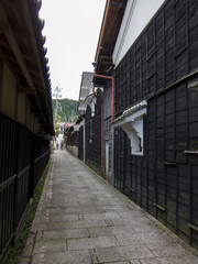 日本大正村の路地／岐阜県恵那市