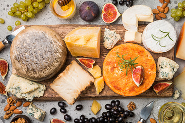 various types of cheese