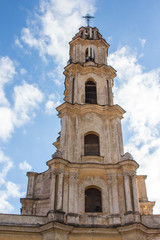 Abandoned Church of the Blessed Virgin Mary in Vilnius. Lithuania