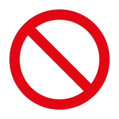 Red road stop sign on white background. Red road stop icon vector eps10