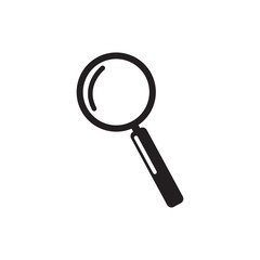  Magnifying glass icon illustration