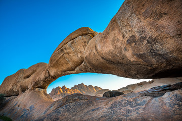 Spitzkoppe, unique rock formation in Damaraland, Namibia