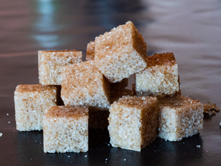 Brown sugar cubes