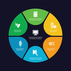 simple set of hd monitor, cinema light with cable, big old microphone, tv side icons, contains such as icons horizontal film strip, little camcorder, baterry and more. 64x64 pixel perfect. editable