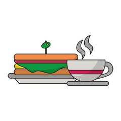 Healthy food cartoons