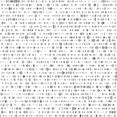 Abstract Matrix Background. Binary Computer Code. Coding. Hacker concept. Vector Background Illustration.
