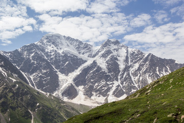 Fototapeta na wymiar landscape in mountains