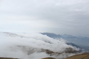 view of mountains