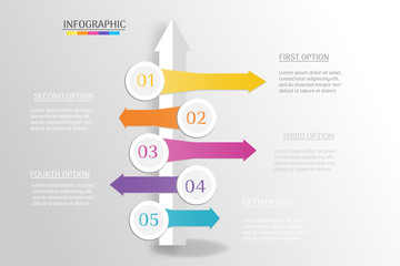 Design Business template  infographic chart element with place date for presentations,Vector EPS10.